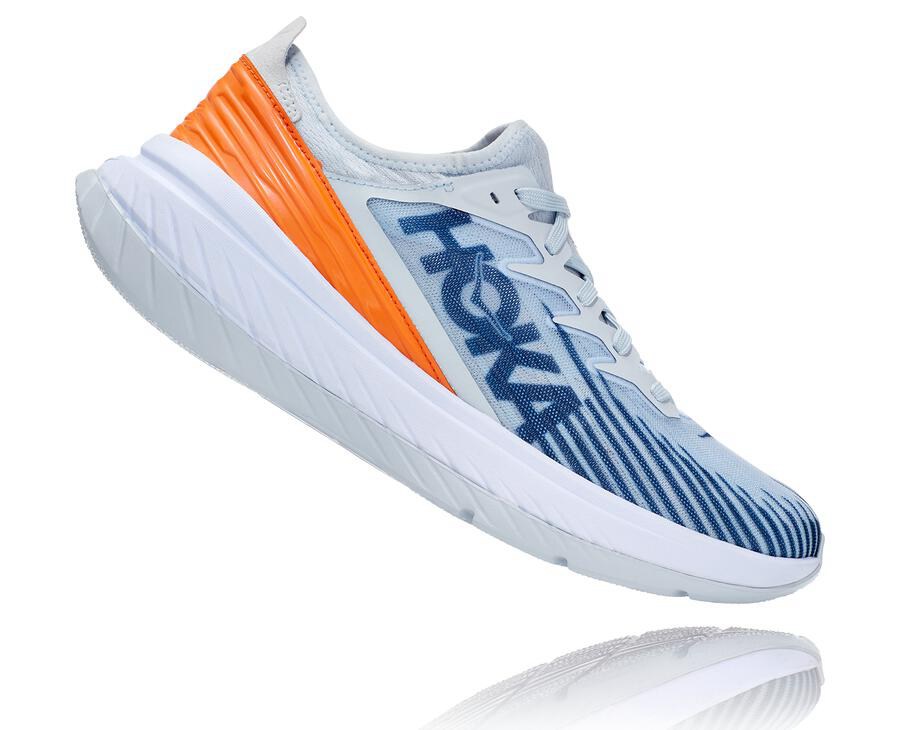 Hoka One One Hardloopschoenen Dames - Carbon X-Spe - Wit/Blauw - OJ8742153